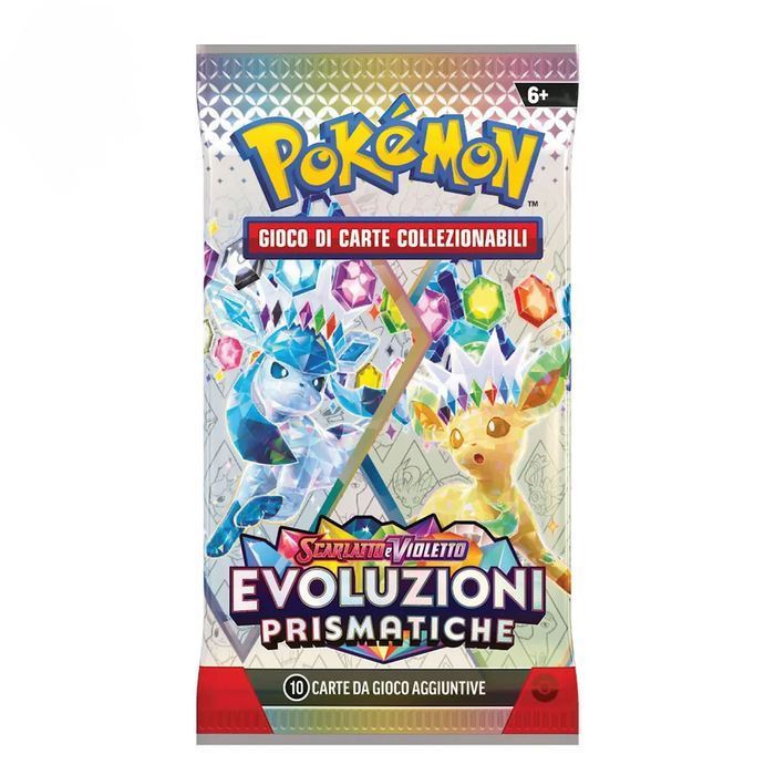 Scarlatto e Violetto Evoluzioni Prismatiche Busta 10 Carte (IT)