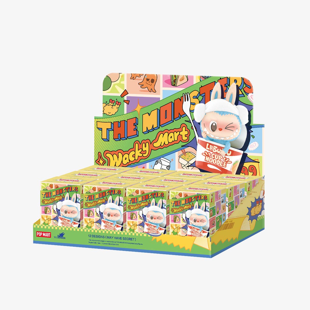 POP MART The Monsters - Wacky Mart Series Figures - Set Intero