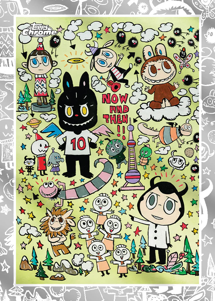 2025 Topps Labubu Chrome® 10th Anniversary - Hobby Box - PREORDER