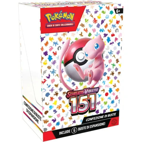 Scarlatto e Violetto 151 Bundle da 6 Buste 10 Carte (IT)