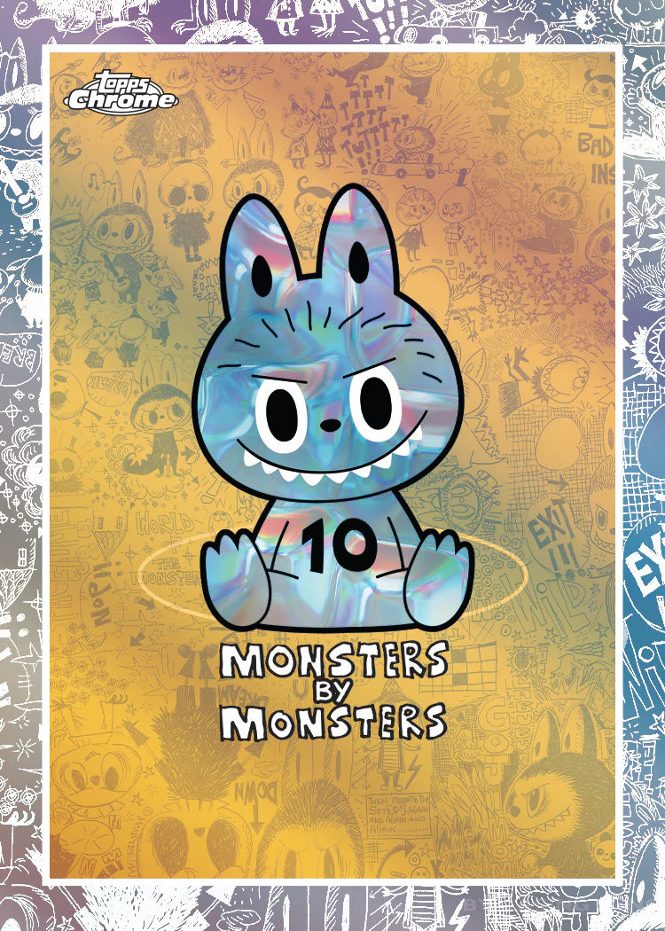 2025 Topps Labubu Chrome® 10th Anniversary - Hobby Box - PREORDER