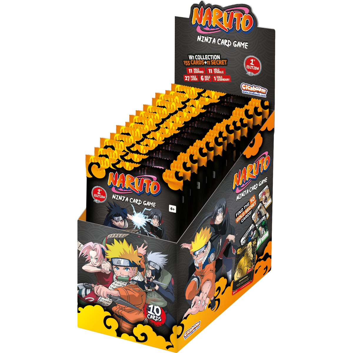 Naruto TCG – Booster Pack: Konoha Shido - 1st Edition (ENG)