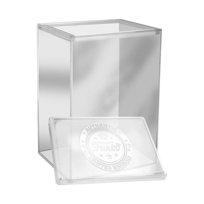 Pop! Plus Homer on Scale with Pop! Protector