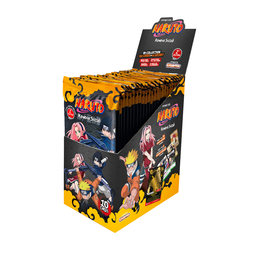 Naruto TCG: Box Pack – Konoha Shido – ENG – Seconda Edizione